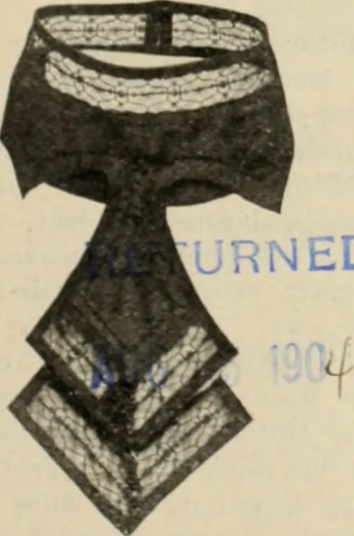 An illustration from Style (1904), 1904, leaf 1496