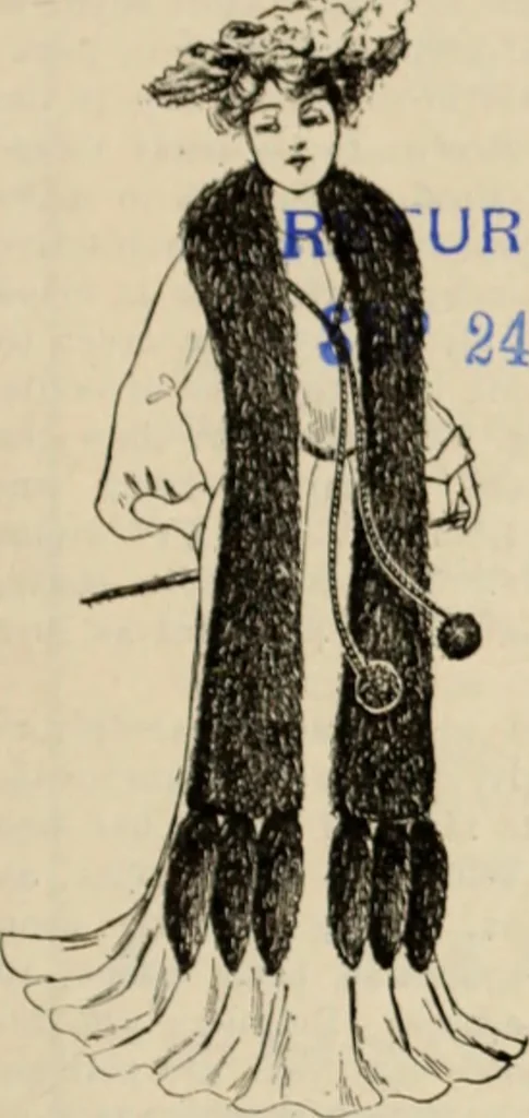 An illustration from Style (1904), 1904, leaf 1596