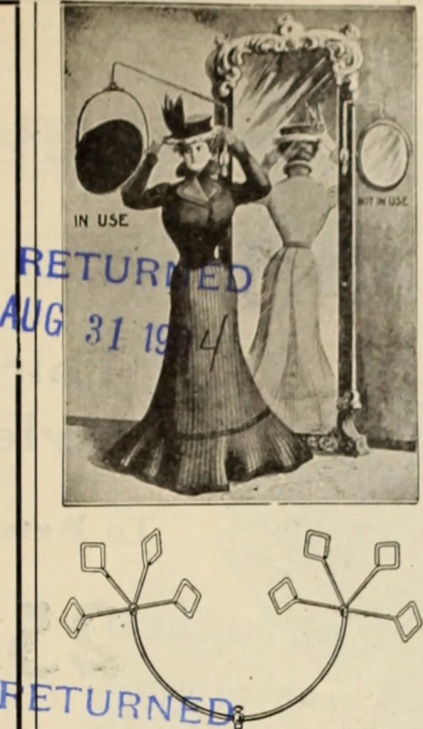 An illustration from Style (1904), 1904, leaf 1598