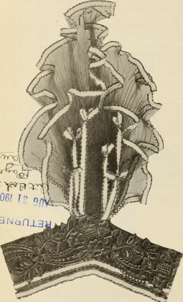 An illustration from Style (1904), 1904, leaf 1600