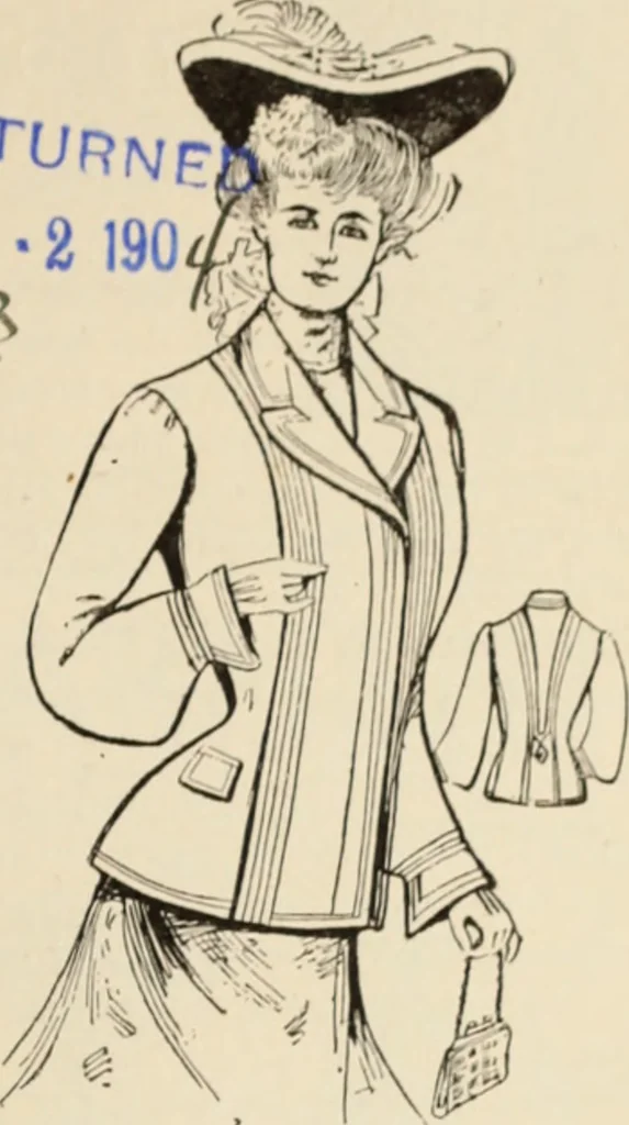 An illustration from Style (1904), 1904, leaf 1642