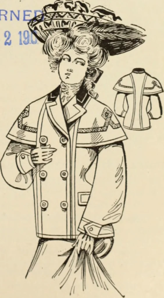 An illustration from Style (1904), 1904, leaf 1642