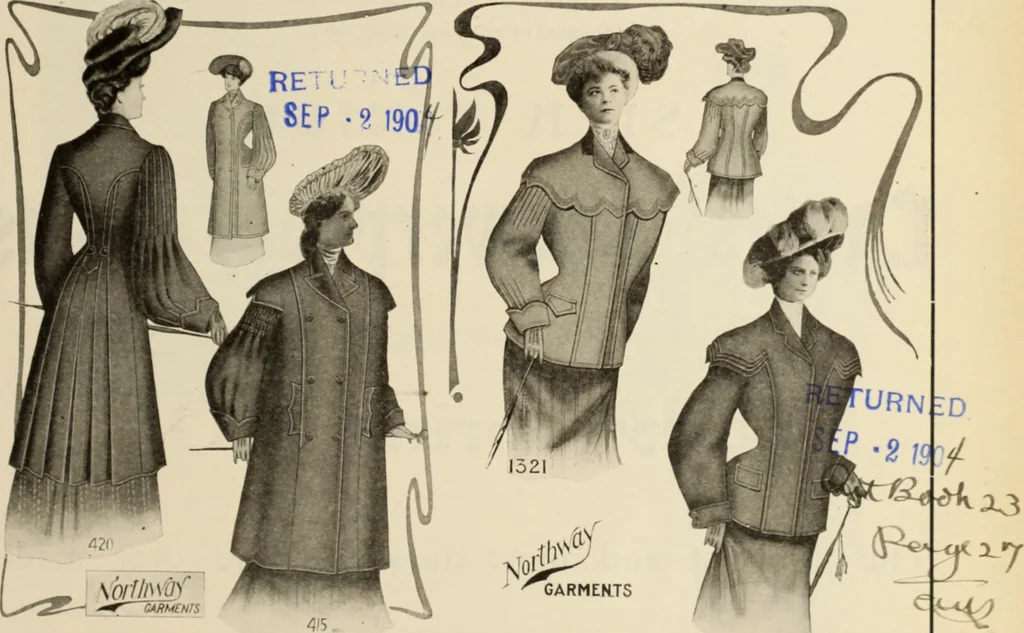 An illustration from Style (1904), 1904, leaf 1644