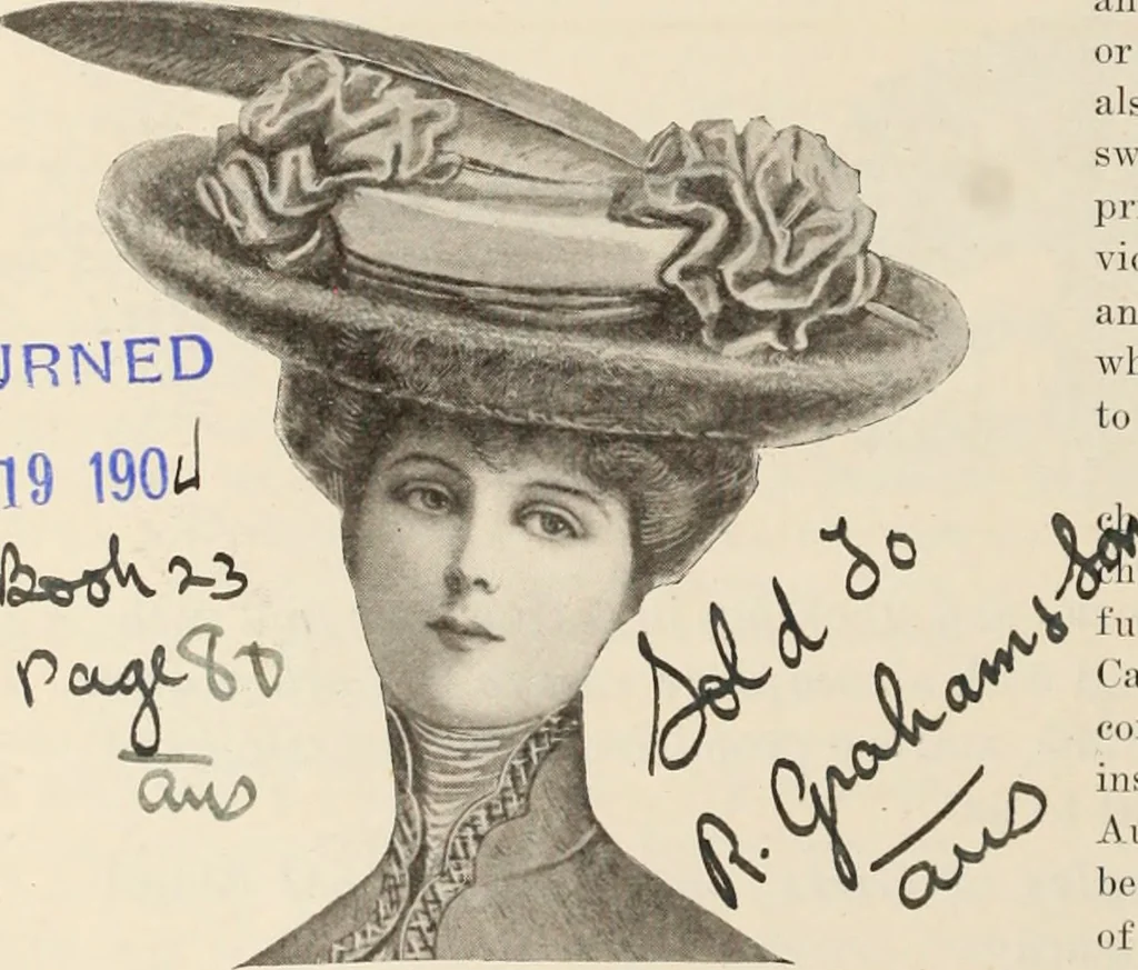 An illustration from Style (1904), 1904, leaf 1655