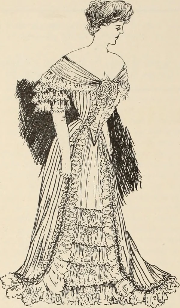 An illustration from Style (1904), 1904, leaf 1665