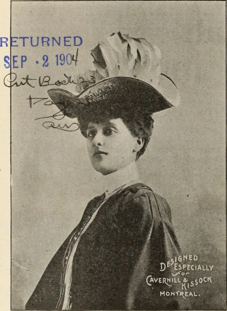 An illustration from Style (1904), 1904, leaf 1691