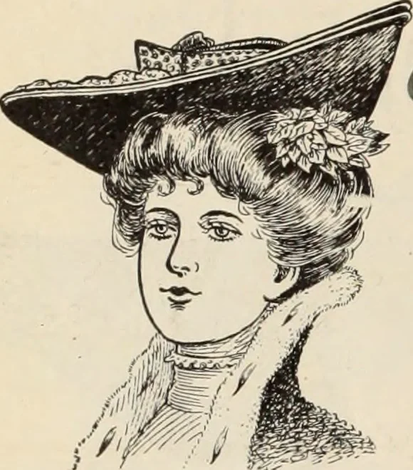 An illustration from Style (1904), 1904, leaf 1695