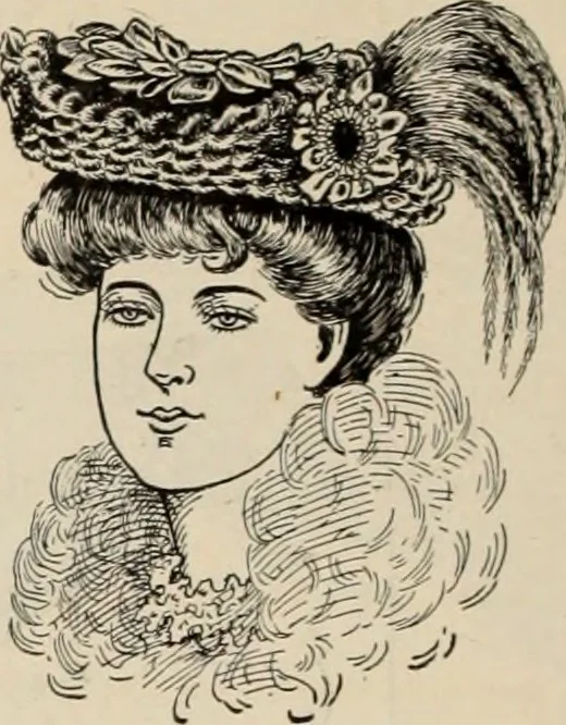 An illustration from Style (1904), 1904, leaf 1695