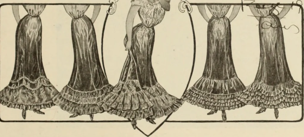An illustration from Style (1904), 1904, leaf 1702