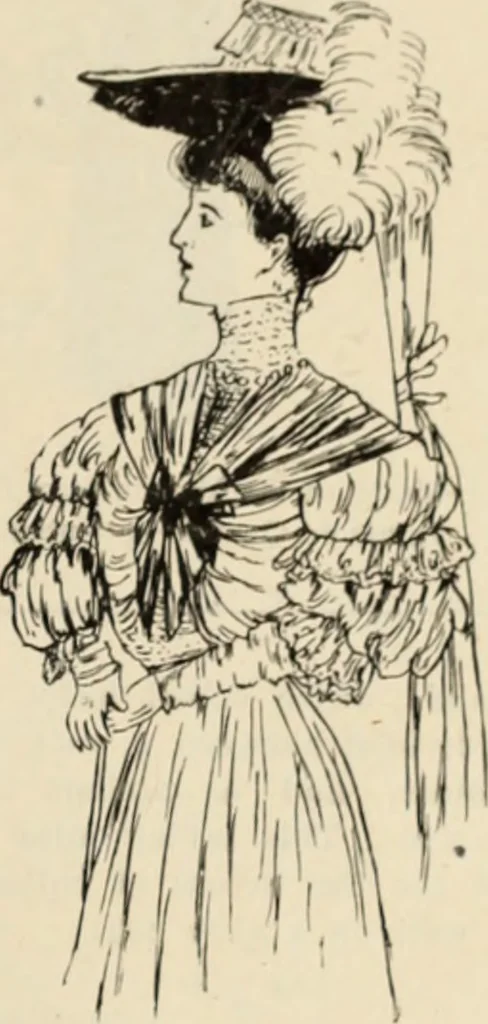 An illustration from Style (1904), 1904, leaf 1734