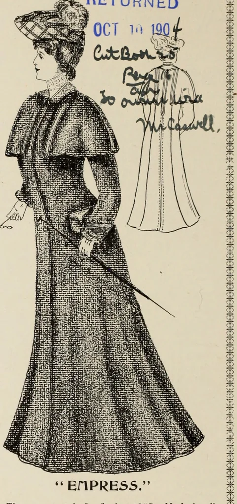 An illustration from Style (1904), 1904, leaf 1777