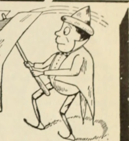 An illustration from Style (1904), 1904, leaf 1816