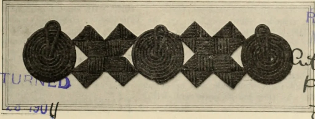 An illustration from Style (1904), 1904, leaf 1822