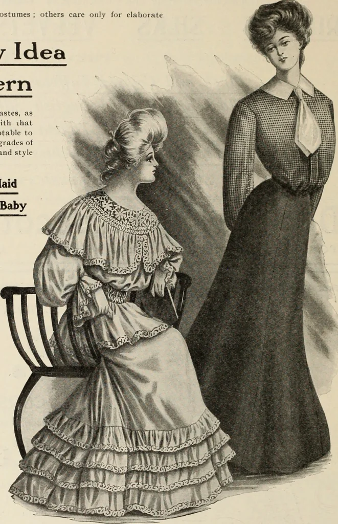 An illustration from Style (1904), 1904, leaf 1827