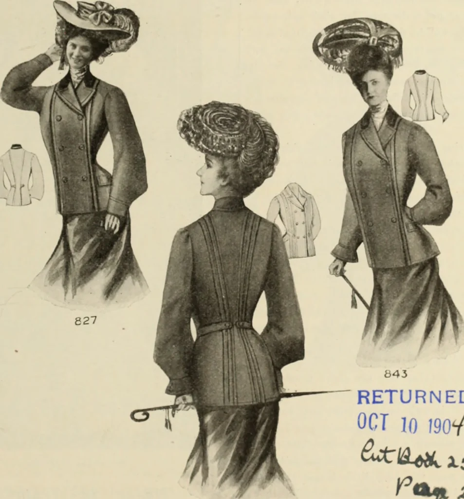 An illustration from Style (1904), 1904, leaf 1832
