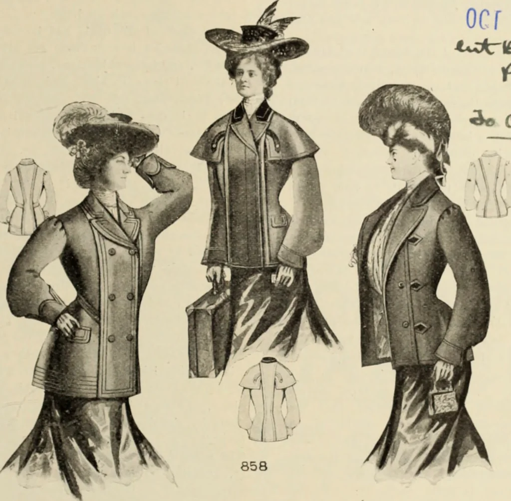An illustration from Style (1904), 1904, leaf 1834