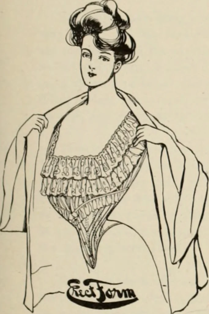 An illustration from Style (1904), 1904, leaf 186