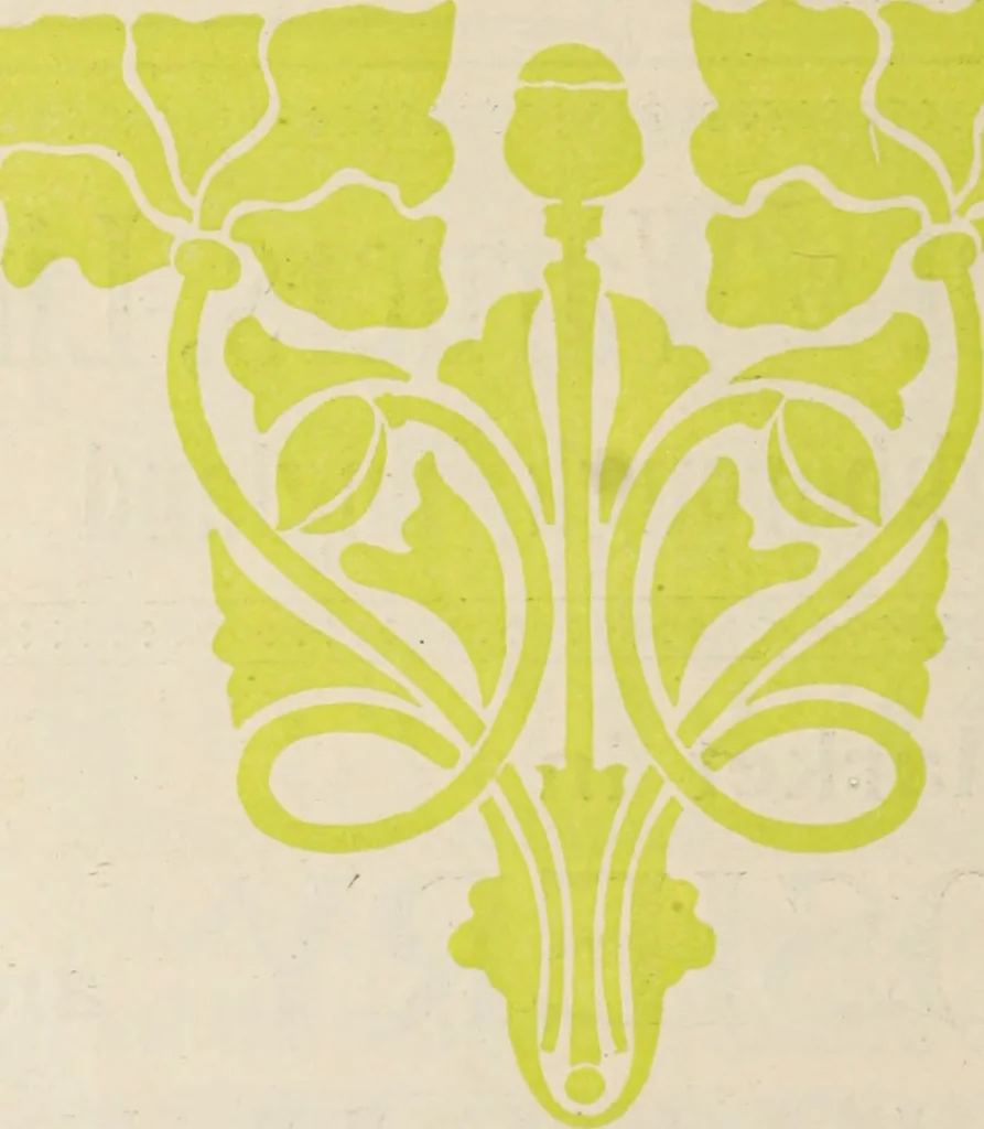 An illustration from Style (1904), 1904, leaf 1911