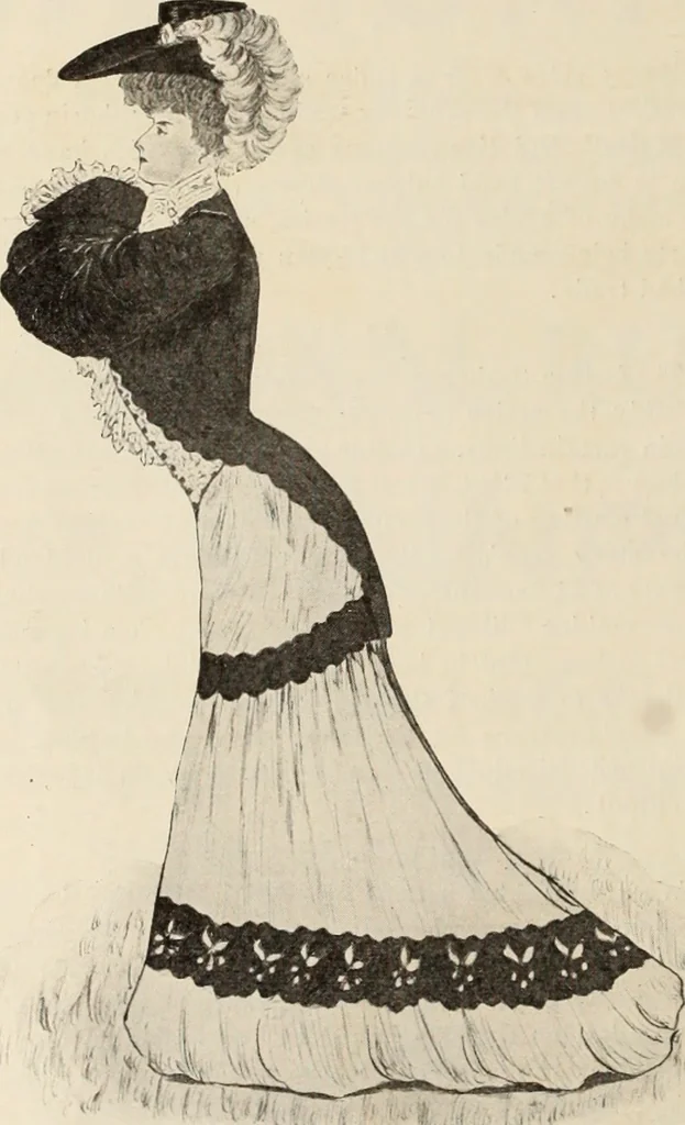 An illustration from Style (1904), 1904, leaf 1963