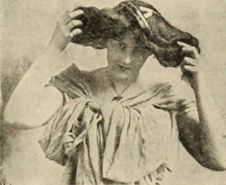 An illustration from Style (1904), 1904, leaf 1964