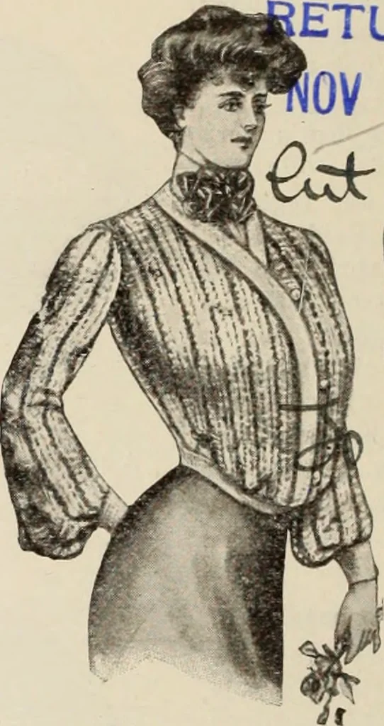 An illustration from Style (1904), 1904, leaf 2003