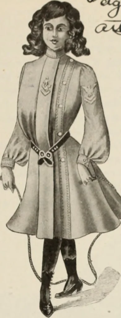 An illustration from Style (1904), 1904, leaf 202