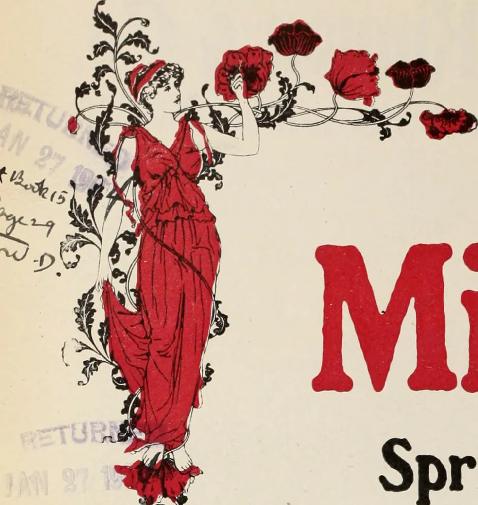 An illustration from Style (1904), 1904, leaf 211