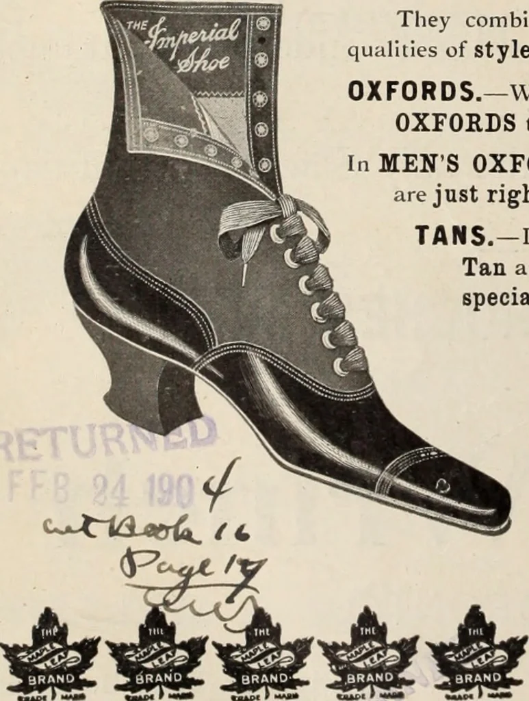 An illustration from Style (1904), 1904, leaf 23