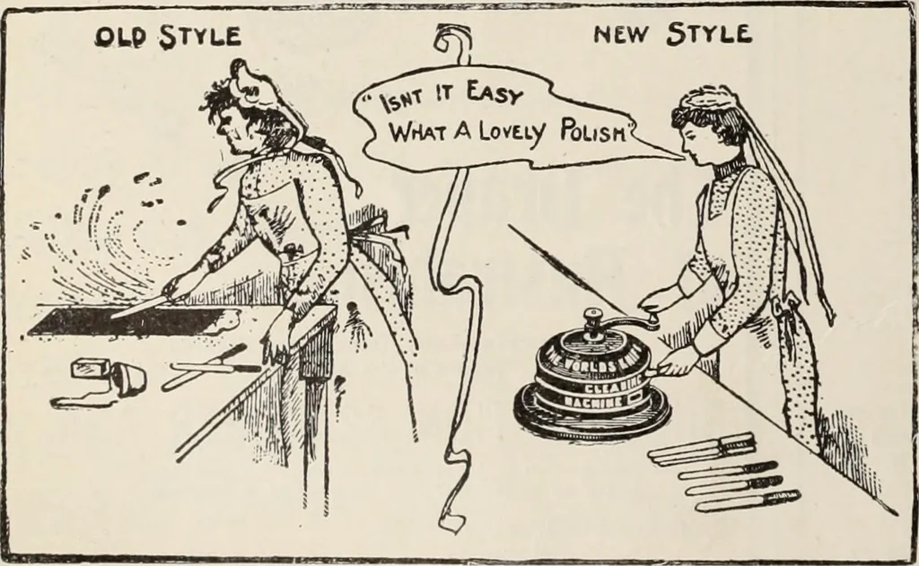 An illustration from Style (1904), 1904, leaf 287