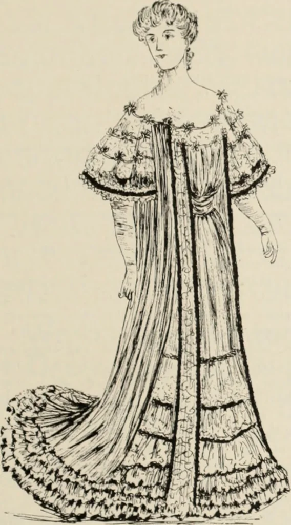 An illustration from Style (1904), 1904, leaf 292