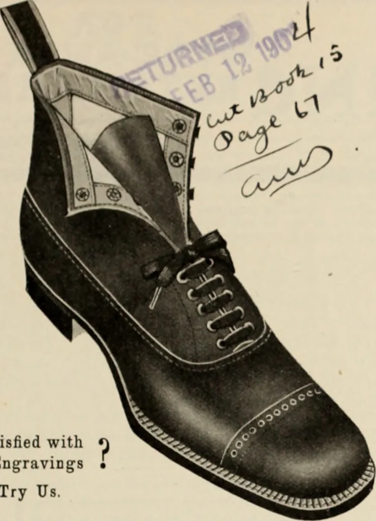An illustration from Style (1904), 1904, leaf 302