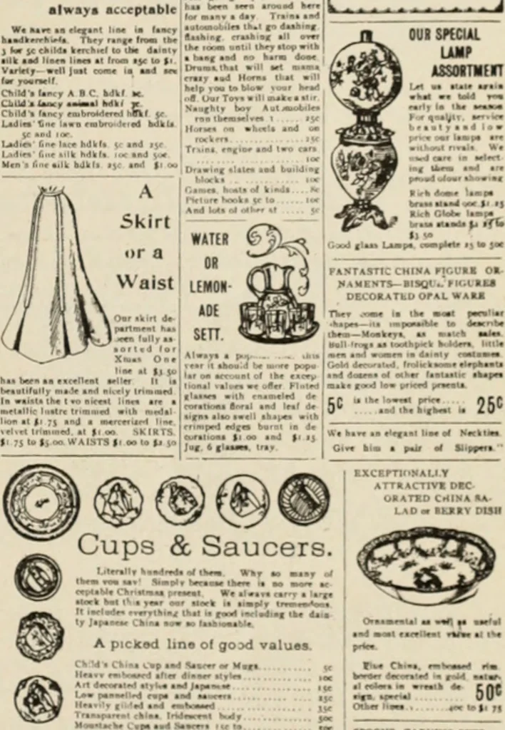 An illustration from Style (1904), 1904, leaf 304