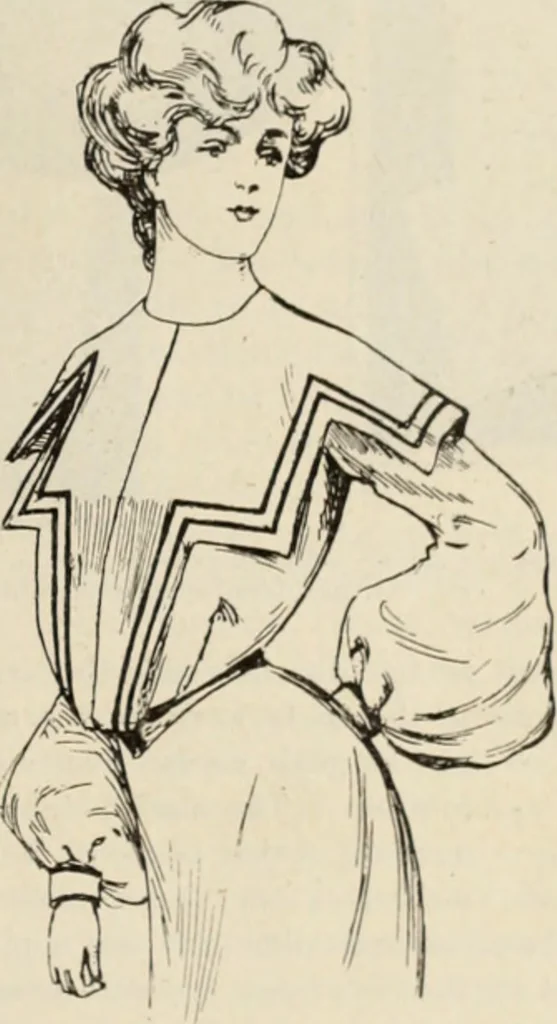 An illustration from Style (1904), 1904, leaf 390