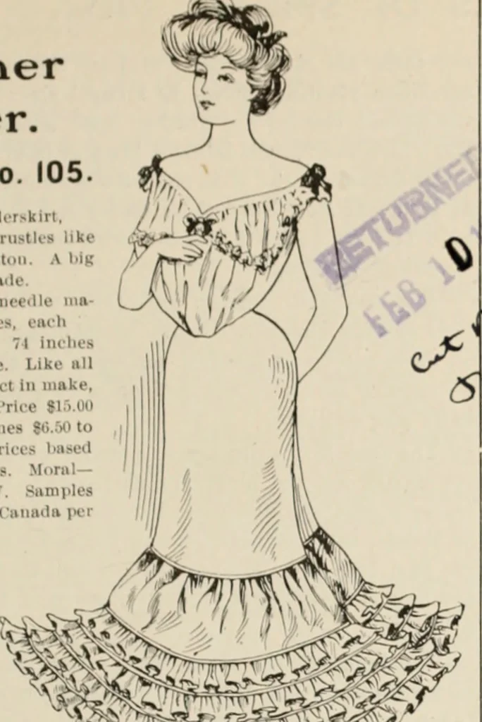 An illustration from Style (1904), 1904, leaf 400