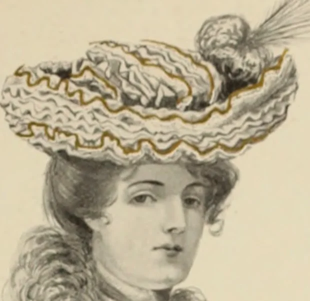 An illustration from Style (1904), 1904, leaf 452