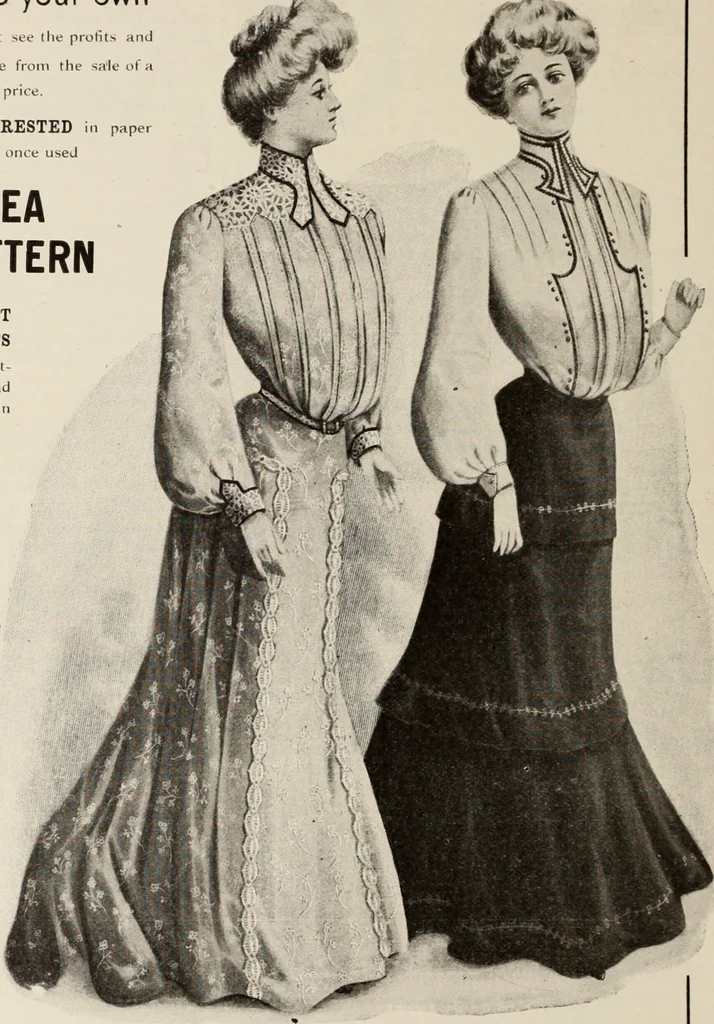 An illustration from Style (1904), 1904, leaf 497