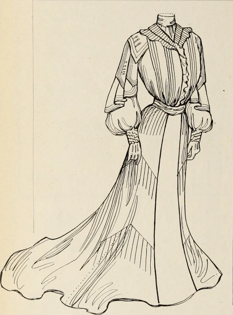 An illustration from Style (1904), 1904, leaf 519