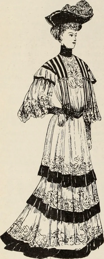 An illustration from Style (1904), 1904, leaf 55