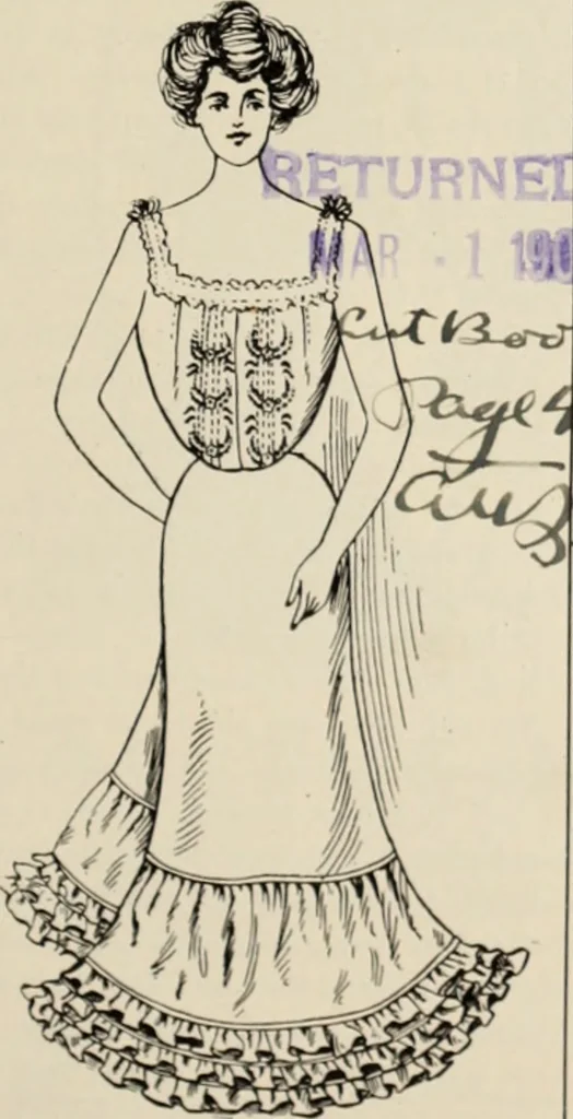 An illustration from Style (1904), 1904, leaf 550