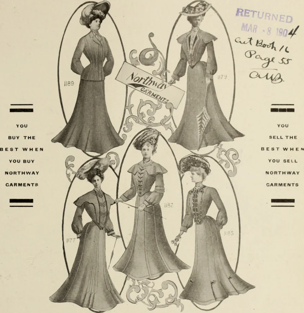 An illustration from Style (1904), 1904, leaf 552