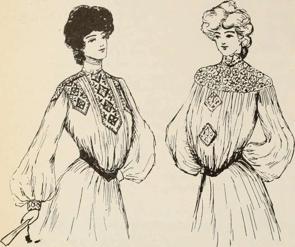 An illustration from Style (1904), 1904, leaf 557