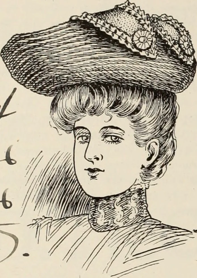 An illustration from Style (1904), 1904, leaf 599