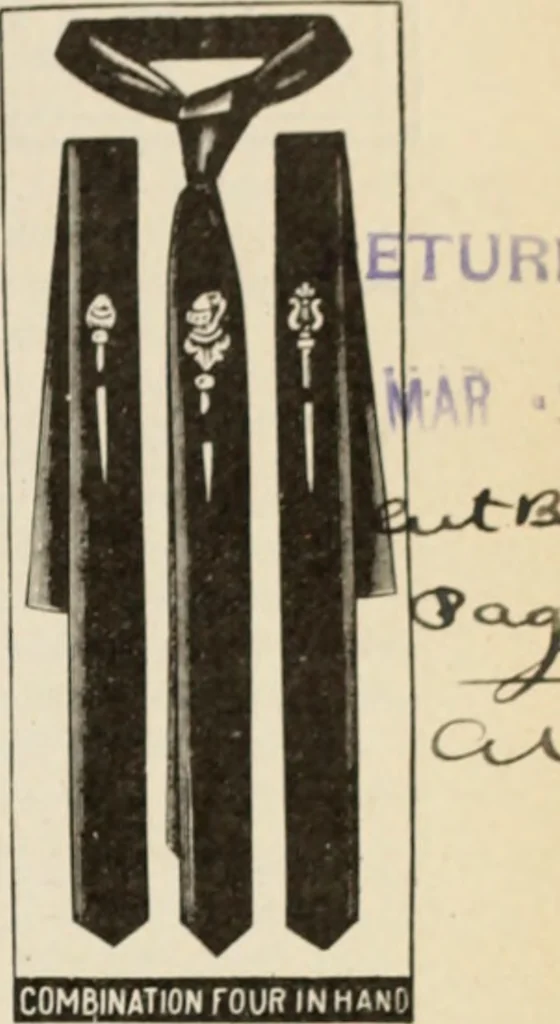 An illustration from Style (1904), 1904, leaf 606