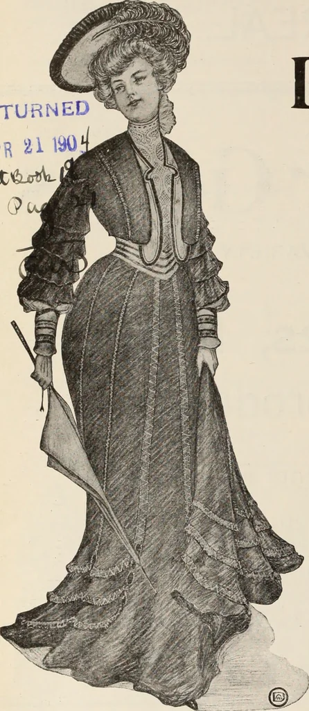 An illustration from Style (1904), 1904, leaf 625