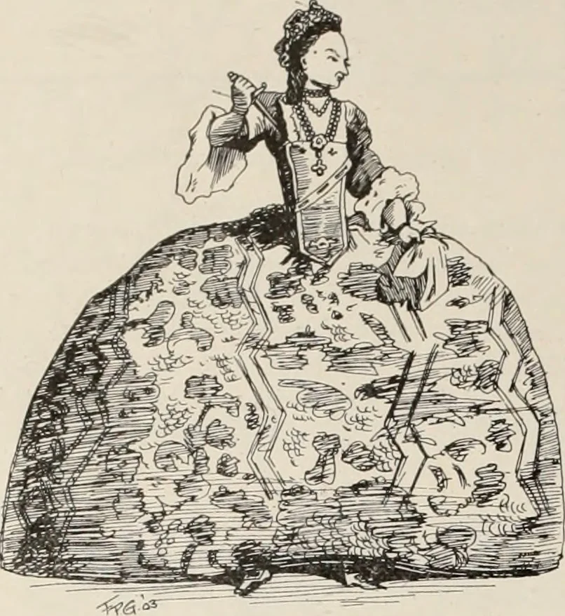 An illustration from Style (1904), 1904, leaf 69