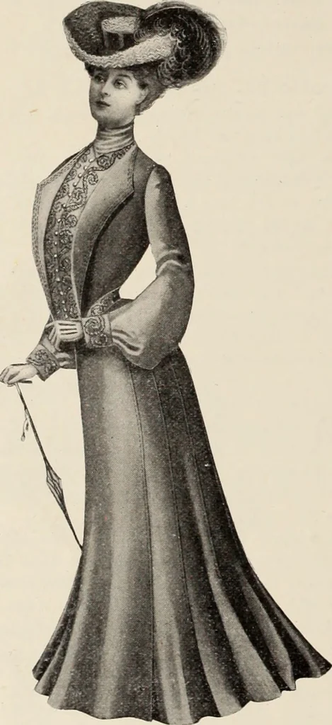 An illustration from Style (1904), 1904, leaf 703
