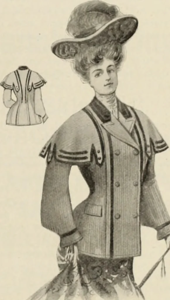 An illustration from Style (1904), 1904, leaf 706