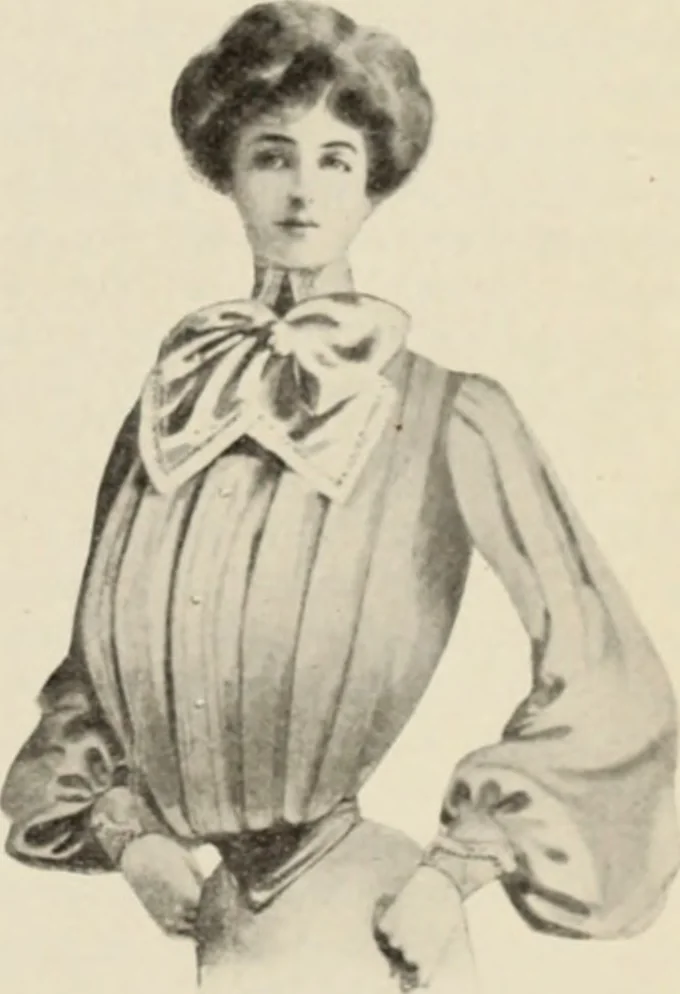 An illustration from Style (1904), 1904, leaf 710