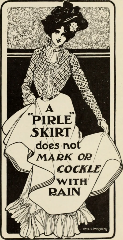 An illustration from Style (1904), 1904, leaf 716