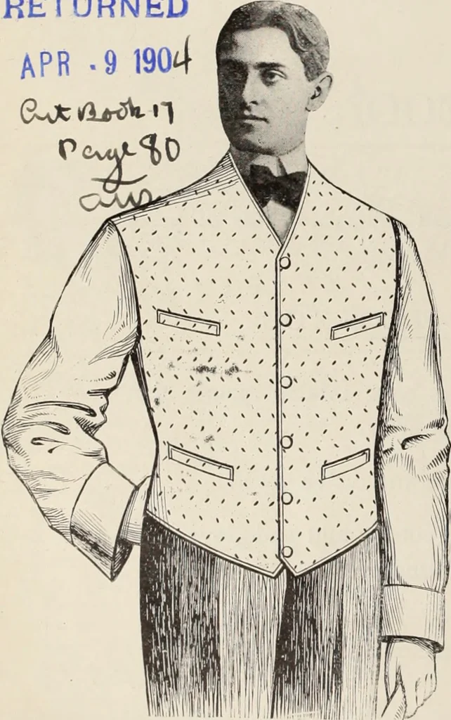 An illustration from Style (1904), 1904, leaf 741